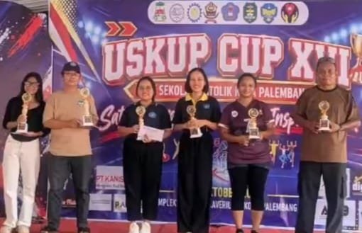 Semarak Kebersamaan Pendidik Katolik: USKUP CUP XVI 2026 Resmi Ditutup, Rayon Seberang Ulu Plaju Siap Tuan Rumah Berikutnya