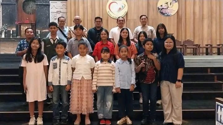 Siap Berlaga di Pesparani II Sumsel, Kontingen LP3KD Kota Palembang Resmi Dilepas Lewat Misa Perutusan Siap Berlaga di Pesparani II Sumsel, Kontingen LP3KD Kota Palembang Resmi Dilepas Lewat Misa Perutusan