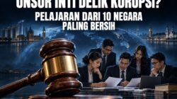 MENGAPA KERUGIAN NEGARA TIDAK BOLEH LAGI MENJADI UNSUR INTI DELIK KORUPSI? PELAJARAN DARI 10 NEGARA PALING BERSIH