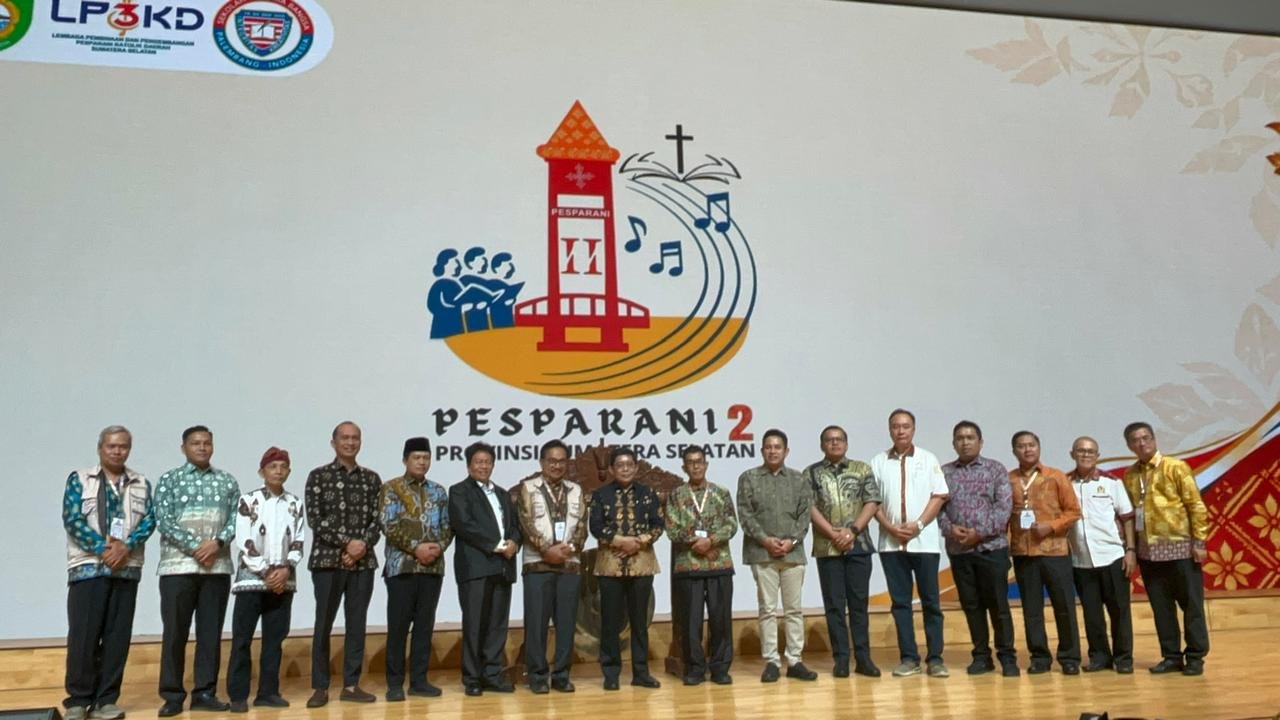 Merawat Bumi Sriwijaya 'Zero Conflict': Pesparani Katolik II Sumsel Resmi Dibuka dengan Kirab Budaya Lintas Agama dan Semangat Sumpah Pemuda