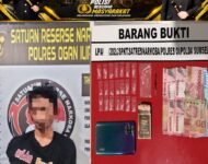 Polres Ogan Ilir melalui Satresnarkoba Ungkap Dugaan Peredaran Sabu di Indralaya Utara, 21 Paket dan Uang Rp3,4 Juta Disita