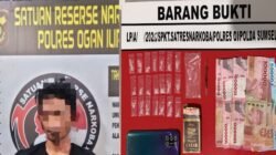 Polres Ogan Ilir melalui Satresnarkoba Ungkap Dugaan Peredaran Sabu di Indralaya Utara, 21 Paket dan Uang Rp3,4 Juta Disita