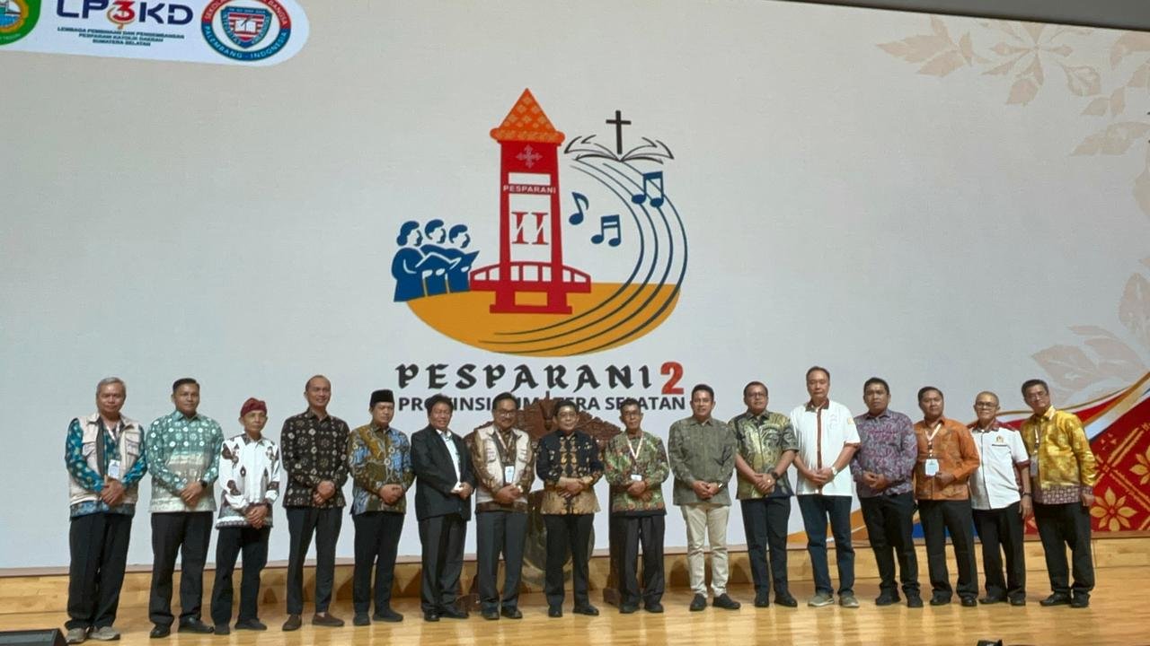 Pesparani II Sumsel Sukses Digelar: Wujud Harmoni, Penguat Toleransi, dan Titik Tolak Menuju Nasional 2027 Pesparani II Sumsel Sukses Digelar: Wujud Harmoni, Penguat Toleransi, dan Titik Tolak Menuju Nasional 2027