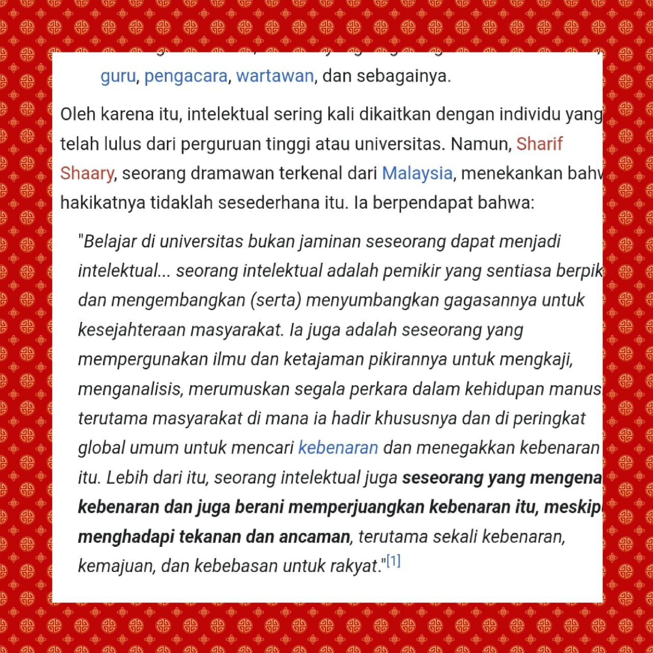 R Wendeilyna Simarmata, Yuk Simak, Apa Itu Intelektual? Pengertian, Makna, dan Hakikat Sebenarnya Menurut Piaget