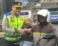 Kapolresta Deli Serdang Laksanakan Strong Point Pagi dan Sosialisasikan Ops Patuh Toba 2026