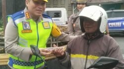 Kapolresta Deli Serdang Laksanakan Strong Point Pagi dan Sosialisasikan Ops Patuh Toba 2026
