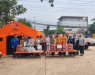 JPIC Keuskupan Agung Palembang Salurkan Bantuan Logistik untuk Tim Penanganan Karhutla BPBD