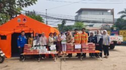 JPIC Keuskupan Agung Palembang Salurkan Bantuan Logistik untuk Tim Penanganan Karhutla BPBD