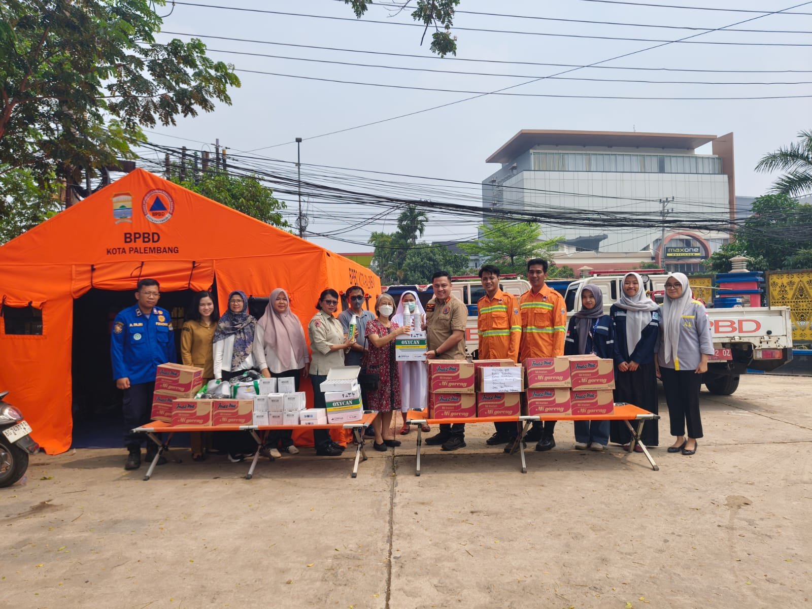 JPIC Keuskupan Agung Palembang Salurkan Bantuan Logistik untuk Tim Penanganan Karhutla BPBD JPIC Keuskupan Agung Palembang Salurkan Bantuan Logistik untuk Tim Penanganan Karhutla BPBD