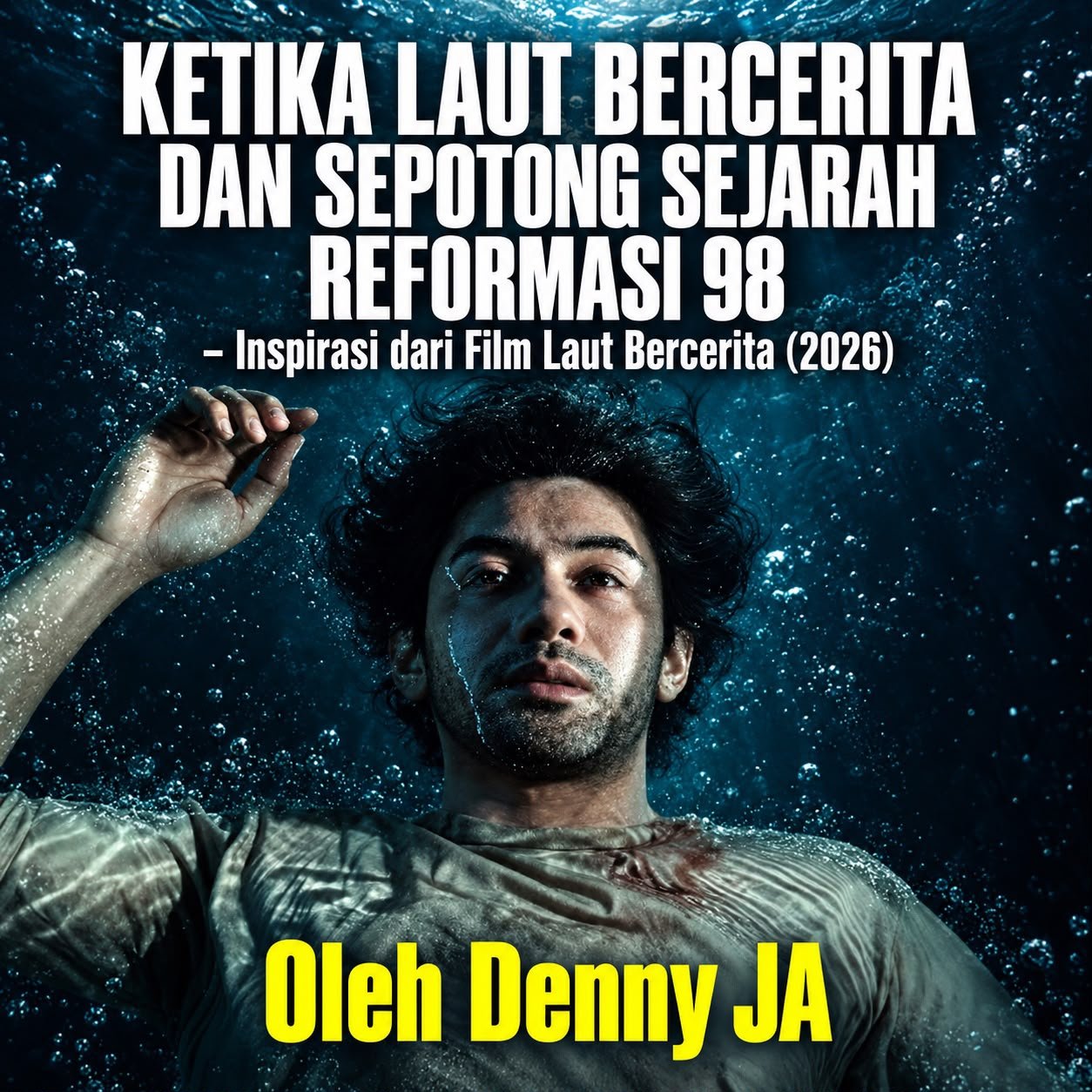 KETIKA LAUT BERCERITA DAN SEPOTONG SEJARAH REFORMASI 98 KETIKA LAUT BERCERITA DAN SEPOTONG SEJARAH REFORMASI 98
