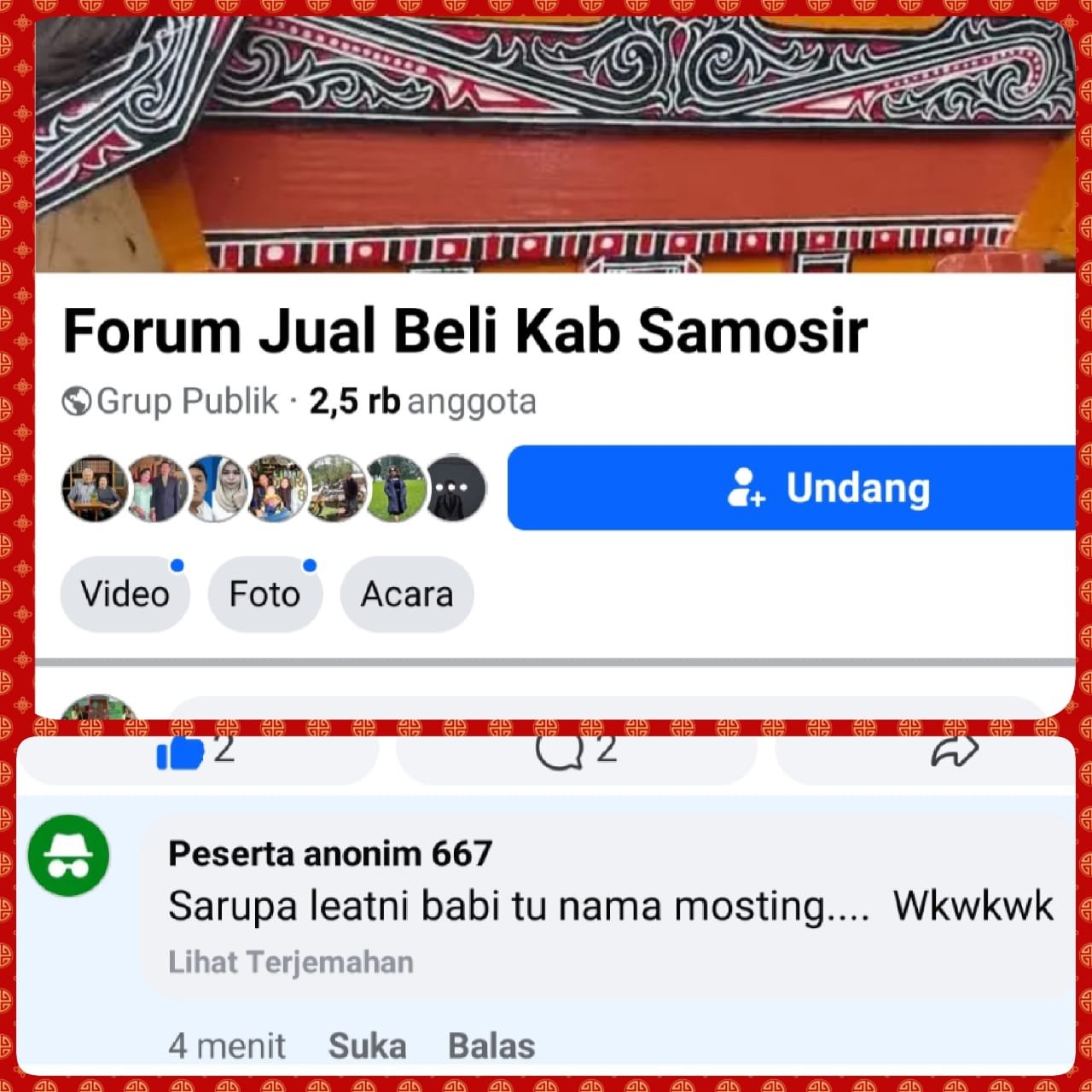 Polres Samosir Dan DitresSiber PoldaSU Diminta Uji Pasal dan Ungkap Identitas Akun Anonim, STTLP Dugaan Penghinaan di Facebook Forum Jual Beli Kab Samosir Terbit