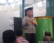 Program Jumling Polresta Deli Serdang Sambangi Masjid Taqwa Lubuk Pakam, Kapolresta Ajak Warga Jaga Kamtibmas