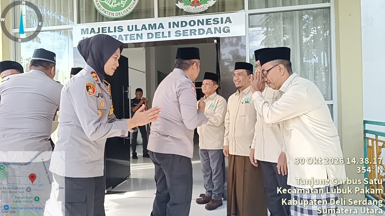 Pererat Sinergi Ulama dan Polri, Kapolresta Deli Serdang Kunjungi MUI Kabupaten Deli Serdang