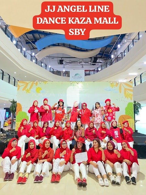 KOMUNITAS LINE DANCE JJ ANGELS MENERIMA SERTIFIKAT PENGHARGAAN DARI GMDM DPP ATAS PERAN SERTA DALAM P4GN