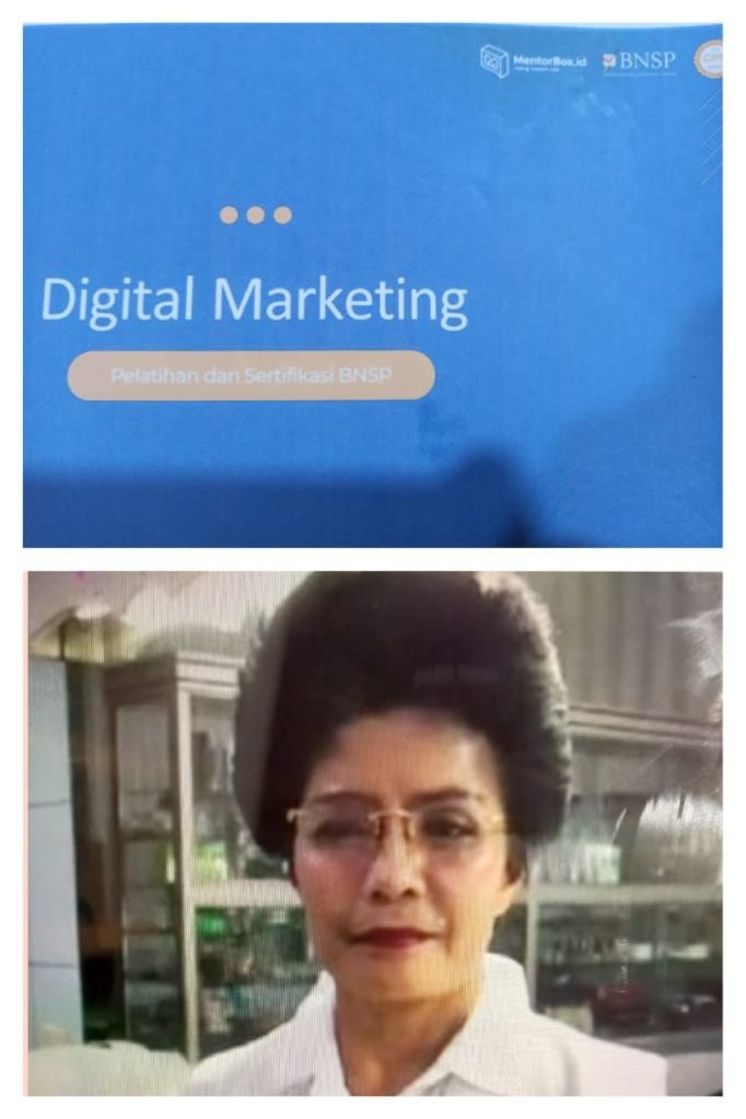Rotua Wendeilyna Simarmata Dari Samosir,Kompeten Bidang Digital Marekting Sertifikasi BNSP