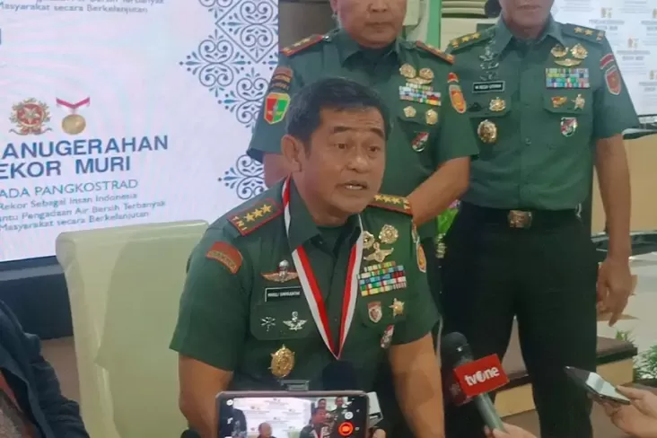 Letjen TNI Maruli Simanjuntak Pecahkan Rekor MURI, Bangun 825 Titik Air Bersih