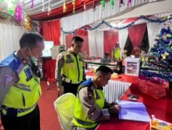 Kapolresta Deli Serdang Cek Kesiapan Pos Pam, Pos Yan Dan Pos Terpadu Ops Lilin Toba 2022