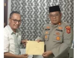 KUNJUNGAN KETUA LPPKI OGAN ILIR KE POLSEK TANJUNG RAJA