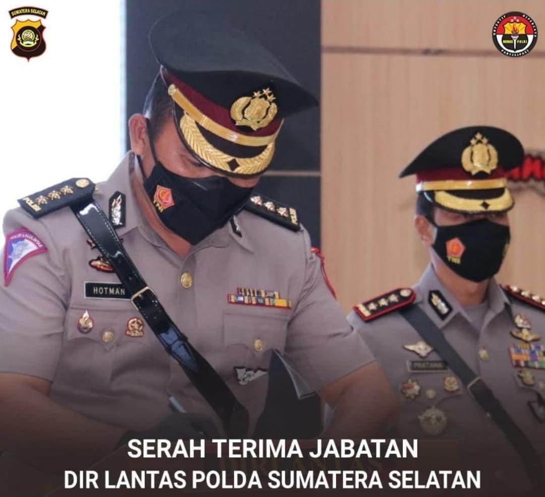 Polisi_Sumsel Kapolda Sumsel Pimpin Sertijab Dirlantas Polda Sumsel